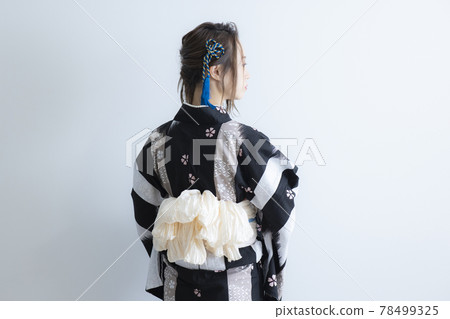 Yukata Hyogo belt coordination Yukata Hyogo belt coordination 78499325