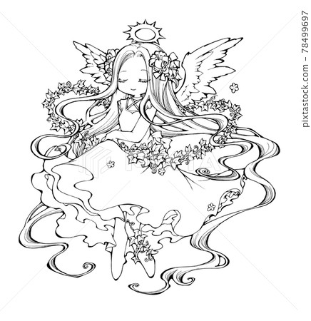 天使和藤蔓 78499697