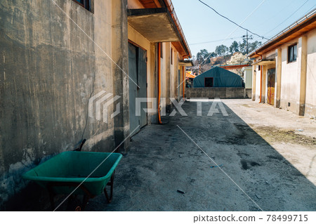 Pangyo old town street.in Seocheon, Korea 78499715