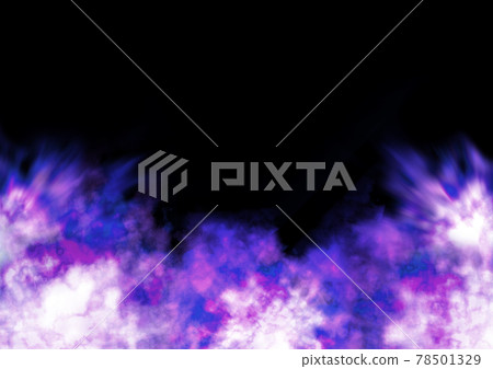 爆炸火焰背景框架圖解藍紫色 78501329