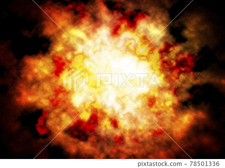 爆炸火焰背景圖解紅色 78501336