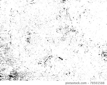 Black and white grunge. Distress overlay texture. Abstract surface dust and rough dirty wall background concept.  Distress illustration simply place over object to create grunge effect. Vector EPS10. 78501588
