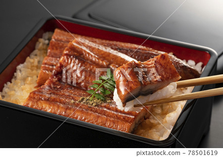 鰻魚重,鰻魚Kabayaki,鰻魚碗 鰻魚重,鰻魚Kabayaki,鰻魚碗 78501619