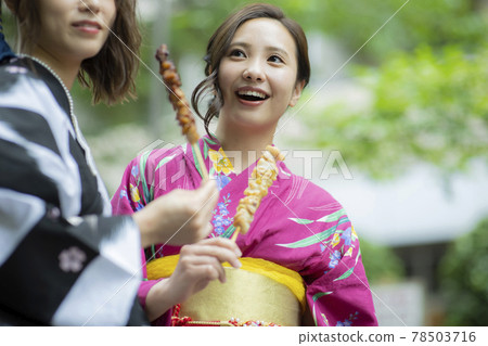 戶外浴衣 戶外浴衣 78503716