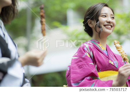 戶外浴衣 戶外浴衣 78503717