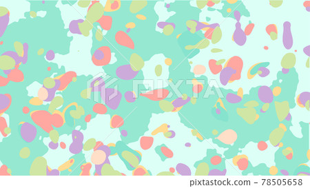 Colorful spots, splashes of paint. Vector abstract background. 78505658