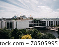 view of German Government District and Spree river 78505995