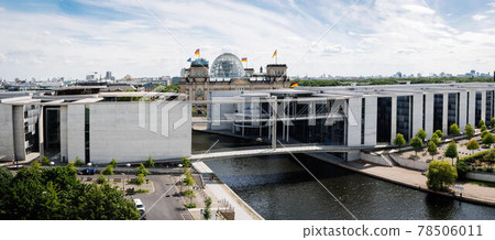 view of German Government District and Spree river view of German Government District and Spree river 78506011