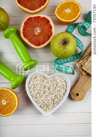 Diet and healthy lifestyle. Diet and healthy lifestyle. 78507190