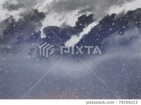 漆黑安靜的夜晚星空背景 78509223