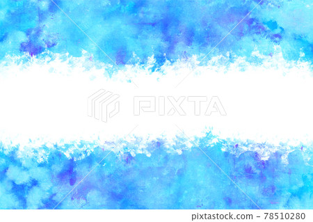 Sky cloud blue watercolor vector background Sky cloud blue watercolor vector background 78510280