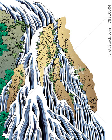 Shimotsuke Black Hair Mountain Kirifuri Waterfall Shimotsuke Black Hair Mountain Kirifuri Waterfall 78510904