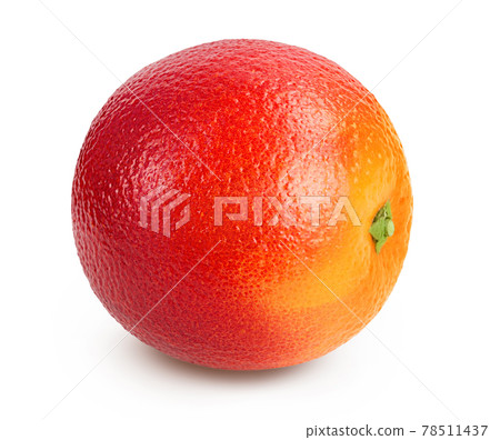 Blood red oranges isolated on white background with clipping path and full depth of field Blood red oranges isolated on white background with clipping path and full depth of field 78511437