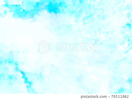 夢幻般的冰冷水彩紋理背景 78511862