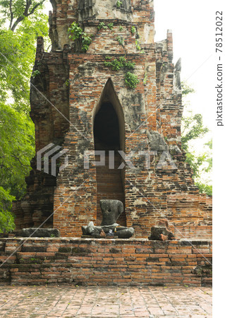 The ruin of Wat Mahathat in Ayutthaya Historical Park, Ayutthaya, Thailand The ruin of Wat Mahathat in Ayutthaya Historical Park, Ayutthaya, Thailand 78512022