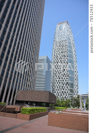 Tokyo Shinjuku Business District Skyscrapers and Gardens Full Size High Resolution Vertical Tokyo Shinjuku Business District Skyscrapers and Gardens Full Size High Resolution Vertical 78512933