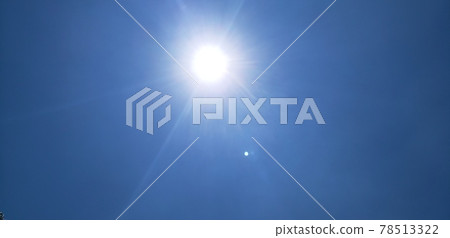 在藍天的太陽 在藍天的太陽 78513322
