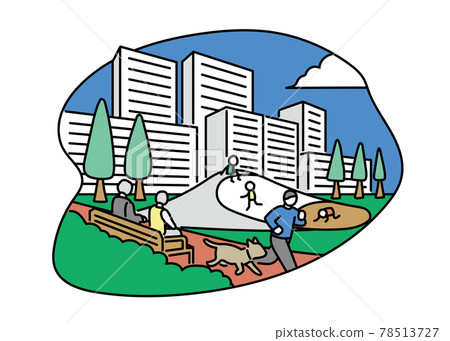 城市發展的例證,以創建一個人們可以繼續居住的城鎮 城市發展的例證,以創建一個人們可以繼續居住的城鎮 78513727