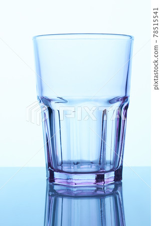 Empty drinking glass cup. 78515541