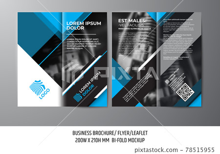 Bi-Fold Leaflet Template. Bi-Fold Leaflet Template. 78515955