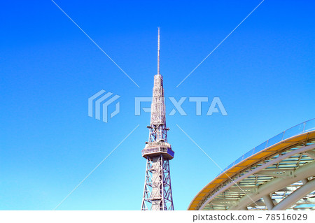 名古屋市電視塔和綠洲21的風景 名古屋市電視塔和綠洲21的風景 78516029