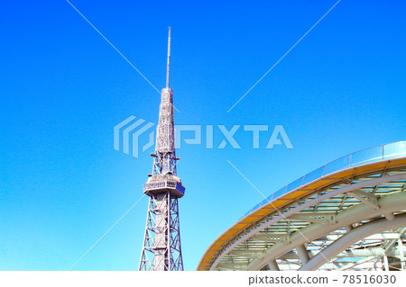 名古屋市電視塔和綠洲21的風景 名古屋市電視塔和綠洲21的風景 78516030