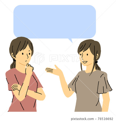 談話的女人 談話的女人 78516692
