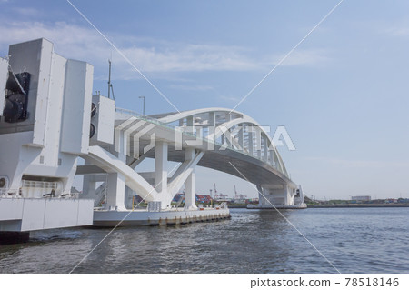 從舞島一側看到的夢舞橋 從舞島一側看到的夢舞橋 78518146