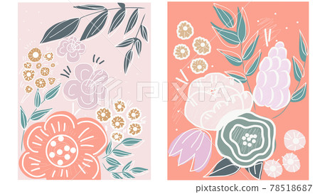 Vector floral bouquet 78518687