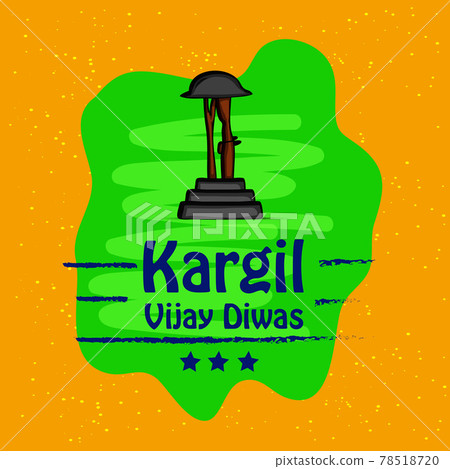Indian Kargil Vijay Diwas background Indian Kargil Vijay Diwas background 78518720