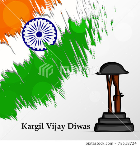 Indian Kargil Vijay Diwas background Indian Kargil Vijay Diwas background 78518724