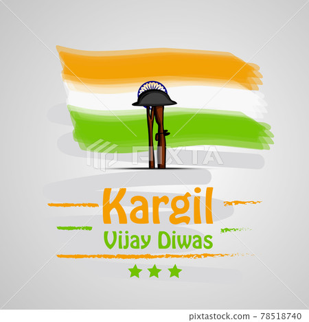 Indian Kargil Vijay Diwas background Indian Kargil Vijay Diwas background 78518740
