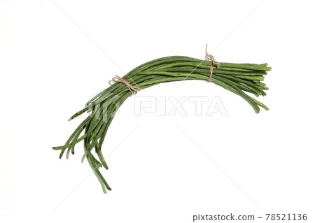 白色背景上的豇豆 白色背景上的豇豆 78521136