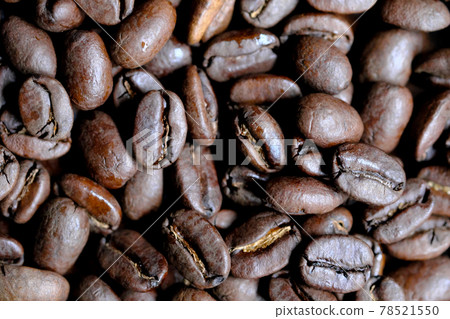 Coffee beans close-up Coffee beans close-up 78521550