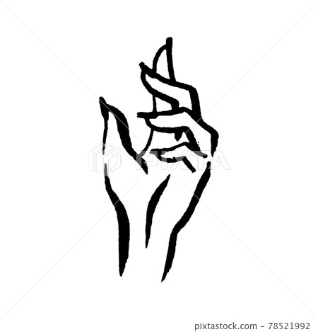 Mysticism witchcraft occult hand drawn icon illustration set Mysticism witchcraft occult hand drawn icon illustration set 78521992