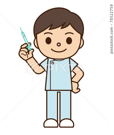 帶注射器的男護士 帶注射器的男護士 78522759