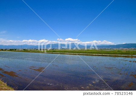Rice fields and Mount Bandai (Aizumisato Town, Fukushima Prefecture) Rice fields and Mount Bandai (Aizumisato Town, Fukushima Prefecture) 78523146