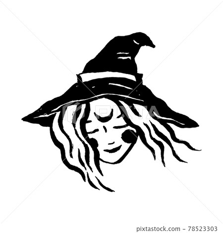 Mysticism witchcraft occult hand drawn illustration set 78523303