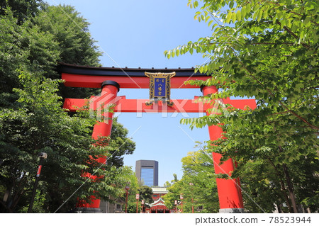 富岡八幡宮（東京都江東區） 大鳥居 78523944