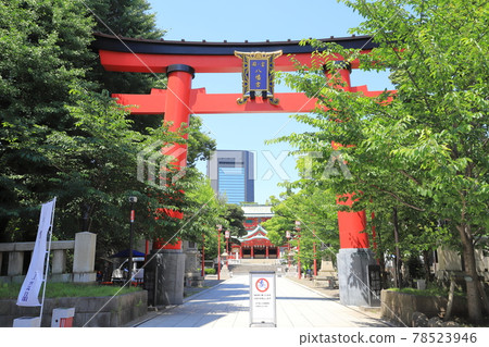 富岡八幡宮（東京都江東區） 大鳥居 78523946