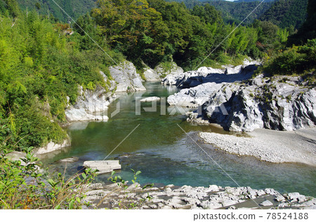 The Kushida River Valley in Mie Prefecture 78524188