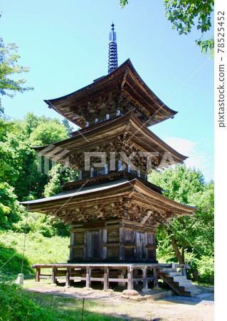 Hojoji's Triple Tower (Aizu Misato-cho, Fukushima Prefecture) 78525452