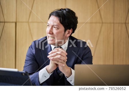 Office work: Angry man Office work: Angry man 78526052