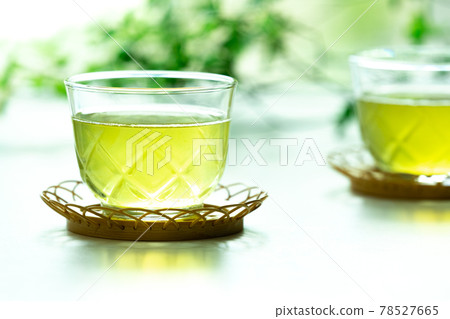 Cold green tea Cold green tea 78527665