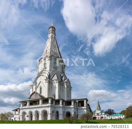 Buildings are complex museum Kolomenskoye, Moscow, Russia. Buildings are complex museum Kolomenskoye, Moscow, Russia. 78528311