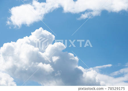 Blue sky sky background background material Blue sky sky background background material 78529175