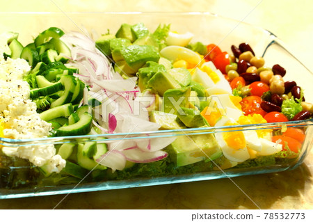 Colorful Cobb Salad Colorful Cobb Salad 78532773