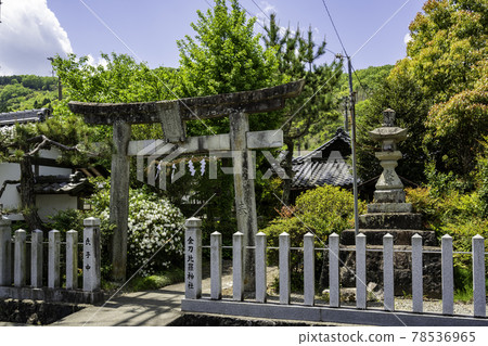Hirafuku Kotohira Shrine, Sayo Town, Sayo District, Hyogo Prefecture 78536965