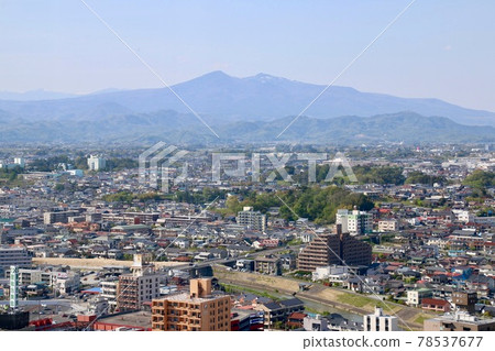 View from Koriyama station building (Fukushima prefecture · Koriyama city) View from Koriyama station building (Fukushima prefecture · Koriyama city) 78537677