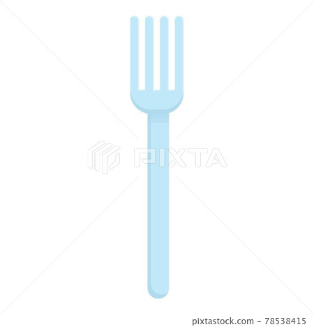 Camping fork icon, cartoon style Camping fork icon, cartoon style 78538415
